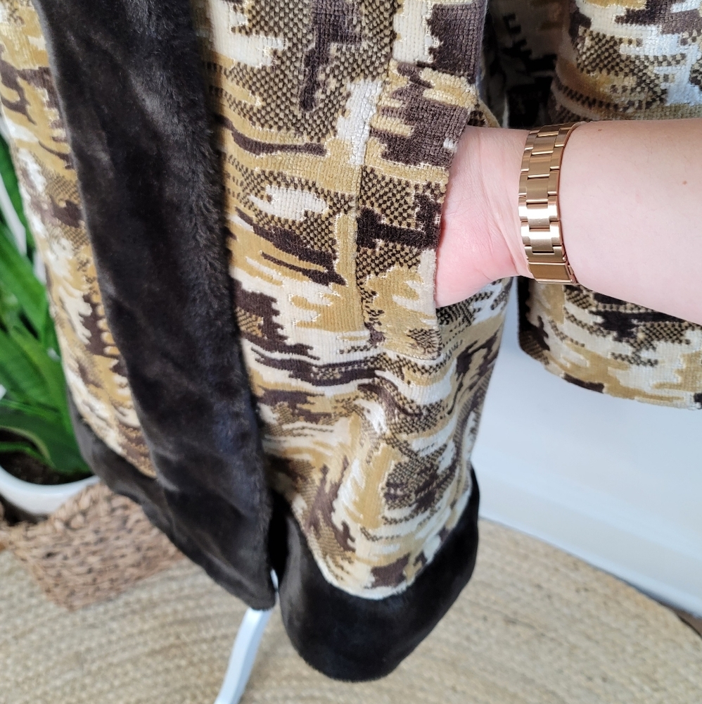 🎉HP VTG 60s Country Pacer Tapestry Coat - Picture 4 of 16